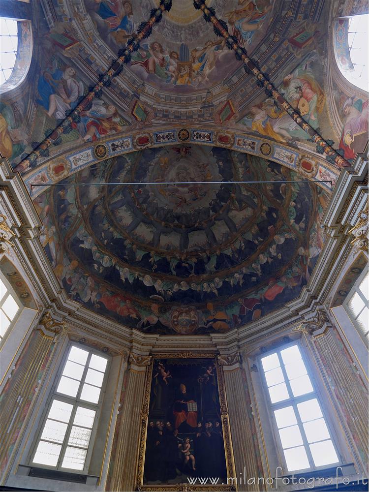 Milan (Italy) - Bottom wall and apsidal basin of the choir of the Basilica of San Marco